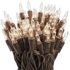 612 Vermont 50 Mini Christmas String Lights Light, Clear, Brown New. Price: $14.76.