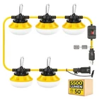 3 Prong Outdoor Led String Lights With Switch: 50FT 50W 5500LM Etl Certified ... New. Price: $101.99.