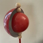Ikea Strala Led Decorative Table Lamp, Metal, Battery Operated/red, New Used. Price: $30.00.