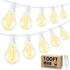 Larkvue 100FT Outdoor String Lights, Led Patio With 32 Waterproof Shat... New. Price: $43.27.
