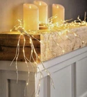 Plow & Hearth Indoor/outdoor Dual White Birch Garland 165 Led Holiday Lights 5'L Open. Price: $23.95.