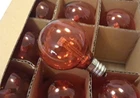 Novelty Lights 25 Pk G40 Led Outdoor String Globe Replacement Bulbs Amber New. Price: $29.99.