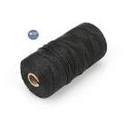 Jijacraft 426 Feet Black Nylon Twine #36 Mason 2MM X Ft, New. Price: $17.18.