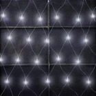 Woohaha Outdoor Christmas Net Lights, 9.8FTX6.6FT 192 Led Plug-in Cool White New. Price: $33.99.