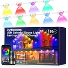 Jzvgen 150FT Permanent Smart Rgb Led Outdoor Lights, White New. Price: $48.08.