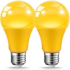 Jaheks Led Yellow Bug Light Bulbs For Outdoor Indoor Porch, 9W Color Bulb... New. Price: $10.86.
