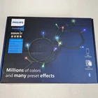 Philips Chromabright Concave String Lights 200 Led App Control Christmas 66 Rgb New. Price: $55.00.