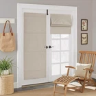 Nicetown 100% Blackout Linen French Door Curtain For Window, Cordless No Dr New. Price: $49.58.