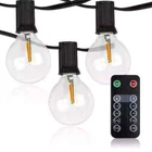 Newhouse Lighting Led Outdoor 25 Ft. Plug-in Globe Bulb String 27-SOCKETS. Price: $44.57.