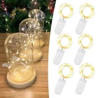 Etinga 20 Led Battery Operated Fairy Lights, 7FT, Warm White New. Price: $11.99.
