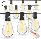 Luckystyle 120FT Led Outdoor String Lights With 30+2 Edison Shatterproof Wate... New. Price: $59.80.