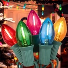 C7 Led Christmas Lights, 25FT Multicolor String With 27 C... New. Price: $53.33.