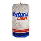 Kurt Adler Plastic Ornament For Christmas Tree, Budweiser Natural Light Can New. Price: $11.46.