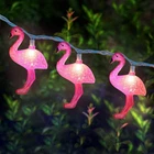 Summer Themed Pink Flamingo String Lights, 8.5FT Tropical Beach Deco... New. Price: $25.04.