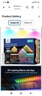 Appeck Permanent Outdoor Lights Pro 100FT 72W Rgbcw Eaves Led New. Price: $150.00.