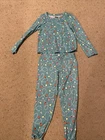 Girls 6X So Kohls Pajamas Blue Two Pc. Set Christmas Holiday Lights Pre-owned. Price: $7.99.