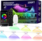 100FT Smart Rgb Outdoor Led Lights, Waterproof, App & Button Control, 200+ Modes New. Price: $66.99.