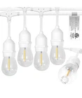 ???? Led Outdoor String Lights With Weatherproof Shatterproof White Open. Price: $35.00.