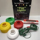 Vintage Tiki Pop Lights 7 Lantern Set No. 1864 Usa Yard Patio New Old Stock Read Open. Price: $25.00.