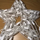 Northlight Clear Star Shaped Icicle Christmas Lights Open. Price: $32.88.