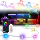 Permanent Outdoor Lights For HOUSE,100FT Rgb Ic Smart Eave Lighting... New. Price: $53.99.