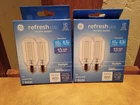 Two (2) Boxes Refresh Led T14 Medium Base Dimmable Energetic Daylight 60W New. Price: $20.00.
