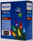 Philips Solar Powered Led 150 Multi Color Mini Lights Bulbs Outdoor Use Nib New. Price: $79.99.