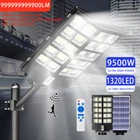 Gefolly SL9500W Commercial Solar Street Lights Outdoor Dusk To Dawn Super Bright New. Price: $154.99.