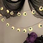 The Lakeside Collection Spooky Eyeball String Lights, 8'33"L, Plastic, 20 Led New. Price: $17.87.