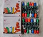 2 Pack New Ge Glow Bright String C9 Bulb Christmas Light Set Indoor Outdoor. Price: $33.98.