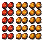 New Sun Ultimate 30 Pack 2.5" Led Trailer Marker Lights, 10PCS Red 20PCS Amber,. Price: $99.80.