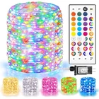 Lithome 400LED 130FT Christmas Fairy Lights With Remote, Color Changing East New. Price: $74.01.
