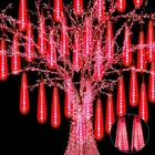 Jjgoo 4PK 20IN Meteor Shower Rain Lights Outdoor Christmas Icicle Decor 40 New. Price: $77.57.