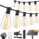 Brightever 100FT Solar String Lights Outdoor Waterproof With Remote, 36+2 Sha... New. Price: $57.75.