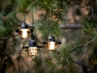 Barebones Living Edison String Lights Bronze Powder-coated Steel Construction New. Price: $46.89.