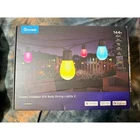 Govee Outdoor String Lights 2 144FT Smart Rgb S14 Bulb Alexa Google IP65 New. Price: $119.99.