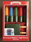 Mr Christmas 10FT Oversized Outdoor Light Strand Jumbo Bulbs Viral Tiktok New. Price: $57.95.
