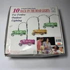 Vintage Lidco String Lights Camper Rv Camping Patio Blow Mold Back On The Road Used. Price: $24.99.