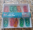 Summer Fun Flip Flop String Lights Set Of 10 Indoor/outdoor By Dei New Tested!!! Open. Price: $15.99.