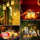 Mlambert Mason Jar Solar Lights 30LED 6PK Warm White Fairy Lanterns New. Price: $43.49.