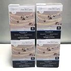 4 Mainstays 100 Count Clear Mini String Lights 22 Foot White Wire Indoor Outdoor New. Price: $9.59.