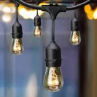 Hampton Bay 24 Ft. 12-LIGHT Indoor/outdoor Edison Bulb String Lights Plug New. Price: $32.99.