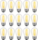 Led S14 Replacement Bulbs For Outdoor String Lights, 1W Shatterproof Ediso New. Price: $20.97.