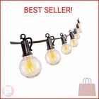 Brightown Outdoor String Lights 30FT G40 Globe Patio With 27 Edison Glass New. Price: $29.83.
