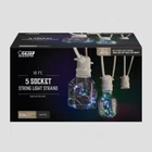 Feit Electric Led Mix Match Socket String Strand Clear 10 Ft. 5 New. Price: $30.39.