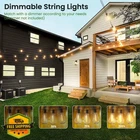 Tswayflort 100FT Waterproof Led Outdoor String Lights Patio Black Cord New. Price: $55.99.