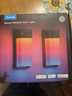 Govee Smart Rgbic Outdoor Wall Lights 2-PACK 1500LM IP65 Hardwired Testedworking Open. Price: $80.00.