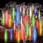 288 Led Solar Lights Meteor Shower Rain Tree String Garden Party Outdoor New. Price: $20.98.