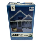 Target One 300 Clear Icicle Lights String New. Price: $11.99.