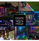Enbrighten 10 Bulb Led Wi-fi Color Changing Outdoor Cafe String Lights Black New. Price: $50.57.